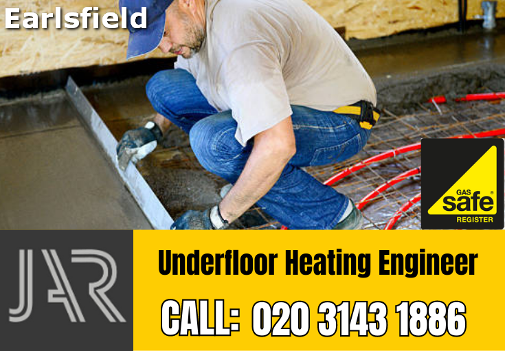 underfloor heating Earlsfield